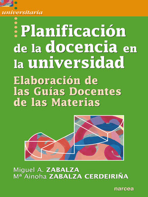 cover image of Planificación de la docencia en la universidad